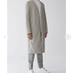 COS Collarless Coat